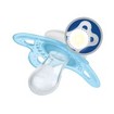 Mam Original Night Orthodontic Silicone Soother 6 - 16m 2 Τεμάχια, Κωδ 160S - Μπλε / Γκρι