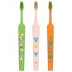 Tepe Good Mini Extra Soft Toothbrush Bolibompa 0-3 Years 3 Τεμάχια - Πράσινο / Ροζ / Πορτοκαλί