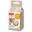 Nuk For Nature Latex Soother 0-6m 2 Τεμάχια - Κόκκινο