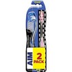 AIM Promo Ultra Reach Metal Core Medium Toothbrush 2 Τεμάχια - Μπλε / Ροζ AIM Promo Ultra Reach Metal Core Medium Toothbrush 2 Τεμάχια - Μπλε / Ροζ