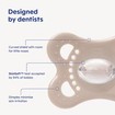Mam Original Night Silicone Soother 2-6m 2 Τεμάχια, Κωδ 110SGc - Λιλά / Ροζ