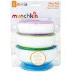 Munchkin Stay Put Suction Bowls 6m+, 3 Τεμάχια