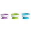 Munchkin Stay Put Suction Bowls 6m+, 3 Τεμάχια