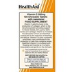 Health Aid Vitamin C 500mg 100 Chew.tabs