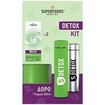 Superfoods Promo S Detox 600ml (2x300ml) & Δώρο Θερμός 500ml 1 Τεμάχιο - Inox