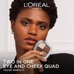 L\'Oreal Paris Rendez Eye & Cheek Quad Palette 8.4g - 04 Cold Platinum