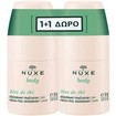 Nuxe Promo Body Reve de The 24h Fresh Feel Deodorant 2x50ml 1+1 Δώρο