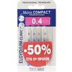 Elgydium Promo Clinic Mono Compact Interdental Brushes 0.4mm 2x4 Τεμάχια