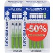 Elgydium Clinic Promo Mono Compact Very Large 2.2mm ISO 6 Interdental Brushes 8 Τεμάχια (2x4 Τεμάχια)