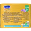 Septona Calm n\' Care Baby Diapers Giga Box Newborn No1 (2-5kg) 78 Τεμάχια (3x26 Τεμάχια)