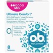 O.b. ProComfort Mini Tampons for Light Days 8 Τεμάχια