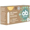 O.b. Organic 100% Cotton Tampon 16 Τεμάχια - Normal