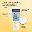 Neutrogena Promo Ultra Sheer Hydration Sunscreen Invisible Spf50 Fluid 50ml & Δώρο Hydro Boost Water Gel 15ml & Νεσεσέρ 1 Τεμάχιο