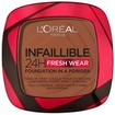 L\'oreal Paris Infaillible 24H Fresh Wear Foundaton in a Powder 9gr - 375 Deep Amber