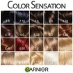 Garnier Color Sensation Permanent Hair Color Kit 1 Τεμάχιο - 4.15 Παγωμένο Σοκολατί