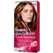Garnier Color Sensation Permanent Hair Color Kit 1 Τεμάχιο - 6.35 Ζεστό Καφέ