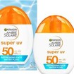 Garnier Ambre Solaire Spf50 Super UV Refreshing Face Water Fluid 40ml