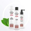 Nioxin Kit System 3 Shampoo 300ml, Conditioner 300ml & Treatment 100ml, Αγωγή Τριχόπτωσης για Ελαφρώς Αραιωμένα Βαμμένα Μαλλιά