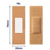 Hansaplast Extra Power Impermeable Bandages 2.6cm x 7.6cm, 16 Τεμάχια