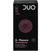 Duo G-Pleasure Strawberry Premium Condoms 12 Τεμάχια