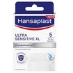 Hansaplast Ultra Sensitive XL 5cm x 7.2cm, 5 Τεμάχια