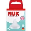 Nuk Perfect Match Flow Control 6m+ Teat 2 Τεμάχια