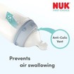 Nuk First Choice Plus No Colic Teat 6m+ , 2 Τεμάχια
