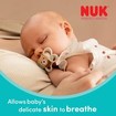 Nuk Perfect Match Air Silicone Soother 0-6m, 1 Τεμάχιο - Φυστικί - Καφέ