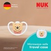 Nuk Perfect Match Air Silicone Soother 0-6m, 1 Τεμάχιο- Winnie The Pooh Λευκό