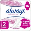 Always Ultra Sensitive Super Pads 16 Τεμάχια