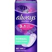 Always Dailies Fresh & Protect 3 in 1 Comfort Normal Σερβιετάκια 30 Τεμάχια