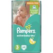 Pampers Active Baby Dry Jumbo Pack No3 (5-9kg) 68 πάνες Pampers Active Baby Dry Jumbo Pack No3 (5-9kg) 68 πάνες