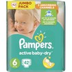 Pampers Active Baby Dry Jumbo Pack No6 (15+kg) 42 πάνες Pampers Active Baby Dry Jumbo Pack No6 (15+kg) 42 πάνες