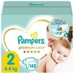 Pampers Premium Care Πάνες No 2 (4-8kg) 148 πάνες