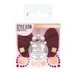 Invisibobble Bowtique British Royal Take a Bow Red Velvet & Pearls Put Your Crown on 1 Τεμάχιο