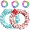 Invisibobble Promo Teddy Gift Set Kids Sprunchie 2 Τεμάχια & Kids Magic Rainbow Hair Spiral 3 Τεμάχια & Τσαντάκι
