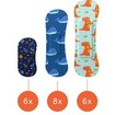 Wild Stripes Kids Space Plasters 20 Τεμάχια