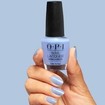 Opi Nail Lacquer Shimmer Blue Nail Polish 15ml - Happy Play-ce