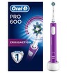 Oral-B Pro 600 Cross Action Color Edition Ηλεκτρική Οδοντόβουρτσα σε Μωβ Χρώμα Oral-B Pro 600 Cross Action Color Edition Ηλεκτρική Οδοντόβουρτσα σε Μωβ Χρώμα