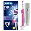 Oral-B Pro 750 3D White Special Edition Ηλεκτρική Οδοντόβουρτσα σε Ροζ Χρώμα Oral-B Pro 750 3D White Special Edition Ηλεκτρική Οδοντόβουρτσα σε Ροζ Χρώμα