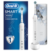 Oral-B Smart 4 4500 Design Edition White Ηλεκτρική Οδοντόβουρτσα,Ολοκληρωμένος Καθαρισμός,Σύνδεση Bluetooth & Δώρο Θήκη Ταξιδίου Oral-B Smart 4 4500 Design Edition White Ηλεκτρική Οδοντόβουρτσα,Ολοκληρωμένος Καθαρισμός,Σύνδεση Bluetooth & Δώρο Θήκη Ταξιδίου