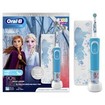 Oral-B Kids Frozen 3+ Years Extra Soft, Παιδική Ηλεκτρική Οδοντόβουρτσα για πολύ Απαλό Καθαρισμό & Δώρο Exclusive Travel Case