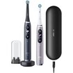 Oral-B iO Series 9 Duo Electric Toothbrush Black Onyx 1 Τεμάχιο & Rose 1 Τεμάχιο