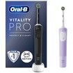 Oral-B Vitality Pro Duo Protect X Clean Electric Toothbrush Black 1 Τεμάχιο & Δώρο Lilac Mist 1 Τεμάχιο