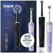 Oral-B Vitality Pro Duo Protect X Clean Electric Toothbrush Black 1 Τεμάχιο & Δώρο Lilac Mist 1 Τεμάχιο