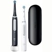 Oral-B iO Series 4 Duo Electric Toothbrush Black 1 Τεμάχιο & White 1 Τεμάχιο