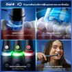Oral-B iO 5 DUO Electric Toothbrushes Black & White 2 Τεμάχια