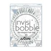 Invisibobble Slim Marblelous Shiny Grey Λαστιχάκι Μαλλιών 3 Τεμάχια