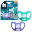 Tommee Tippee Advanced Sensitive Soother 6-18m 2 Τεμάχια Κωδ 43349403 - Σιέλ / Μωβ