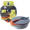 Tommee Tippee Feeding Bowls with Travel Lid & Spoon 6m+ Κωδ 44671850, 2 Τεμάχια